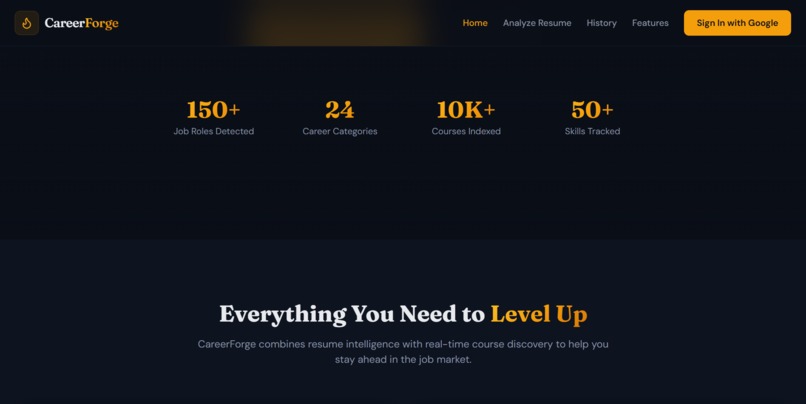 CareerForge – screenshot 2