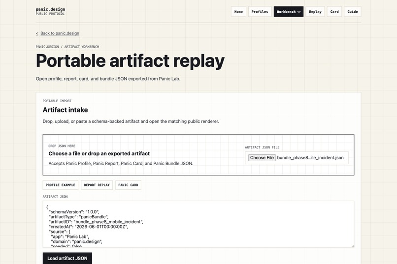 PanicLab (panic.design) – screenshot 4