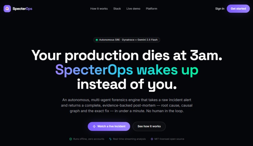 SpecterOps — Autonomous Post-Incident Forensics  – screenshot 1