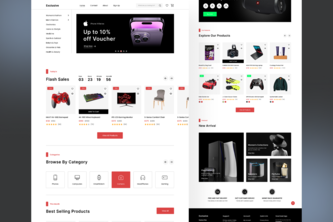 E commerce website