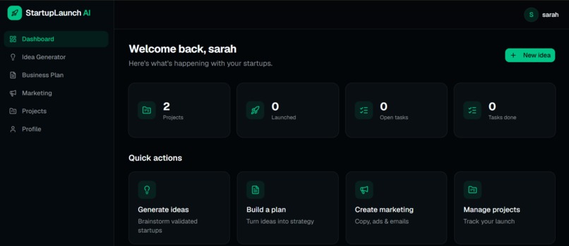 StartupLaunch AI – screenshot 3