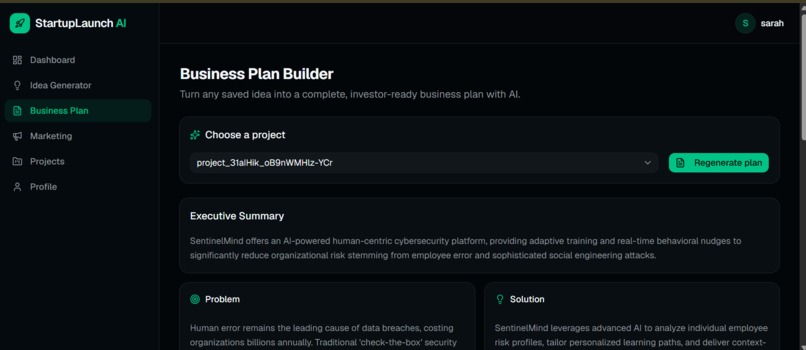 StartupLaunch AI – screenshot 4