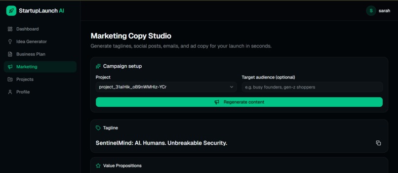 StartupLaunch AI – screenshot 5