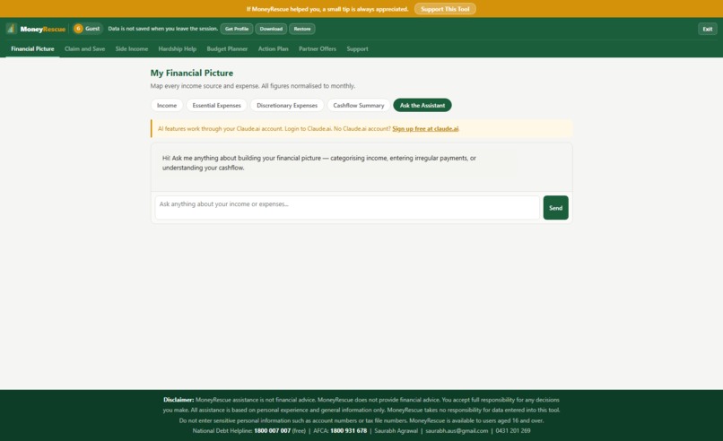 MoneyRescue – screenshot 8