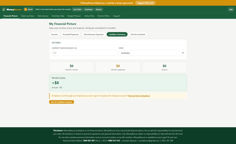 MoneyRescue – screenshot 7