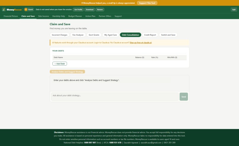 MoneyRescue – screenshot 13