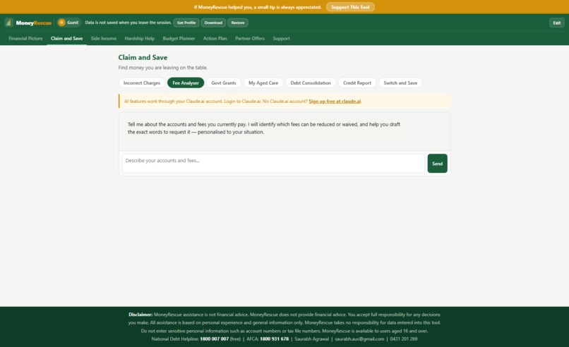 MoneyRescue – screenshot 10