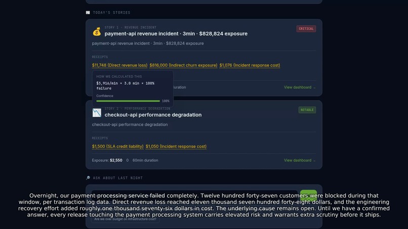 Splunk Executive Pulse – screenshot 1
