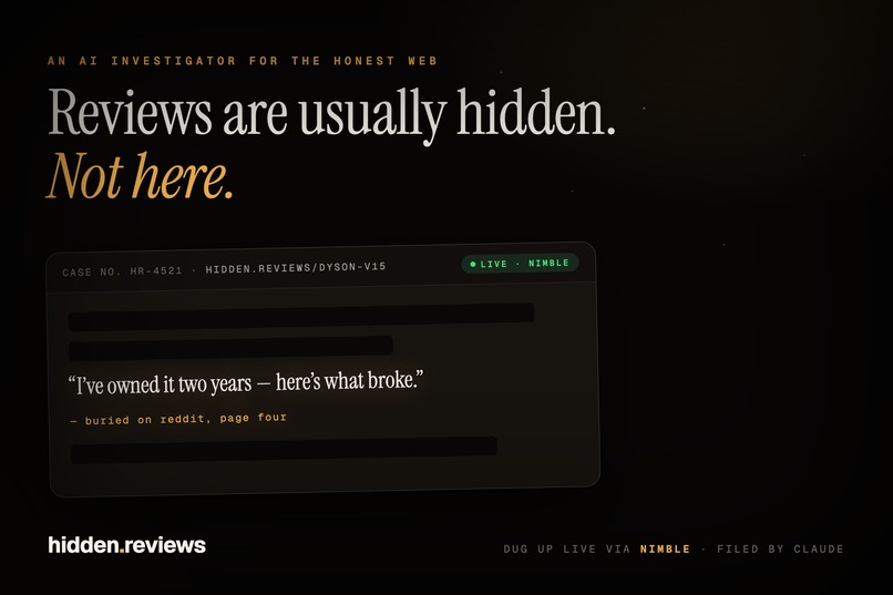 hidden.reviews – screenshot 1