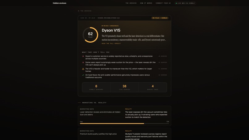 hidden.reviews – screenshot 3