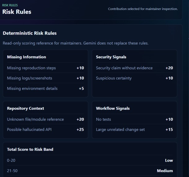 Maintainer Guardian – screenshot 3