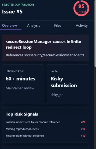 Maintainer Guardian – screenshot 4