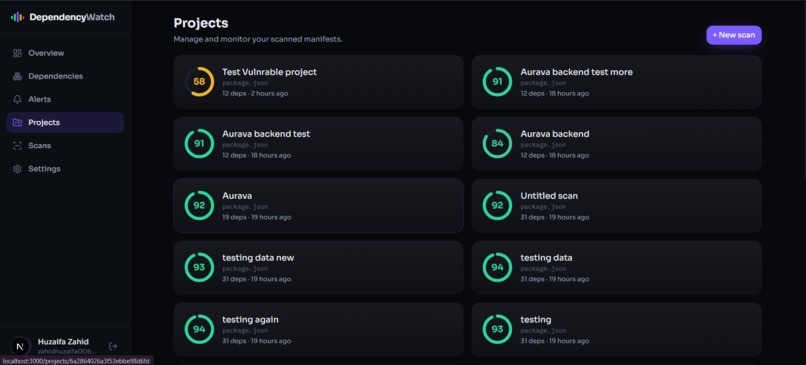 DependencyWatch – screenshot 3