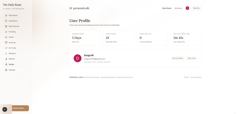 Personal Internet Barrista – screenshot 8