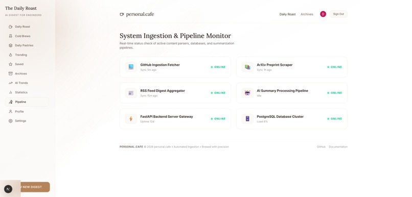 Personal Internet Barrista – screenshot 3
