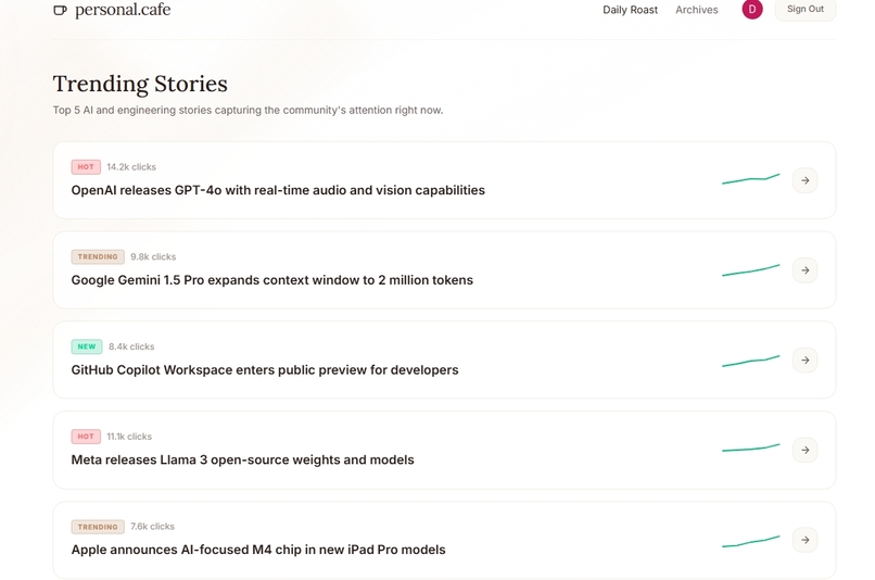 Personal Internet Barrista – screenshot 7