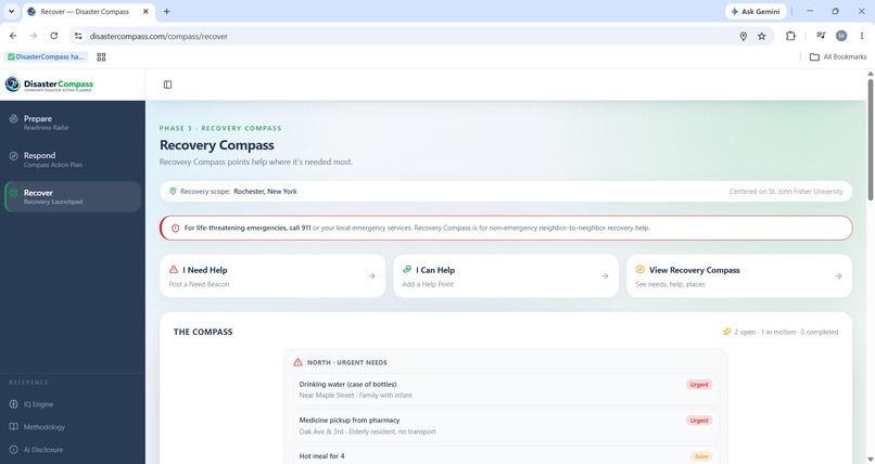 Disaster Compass – screenshot 3