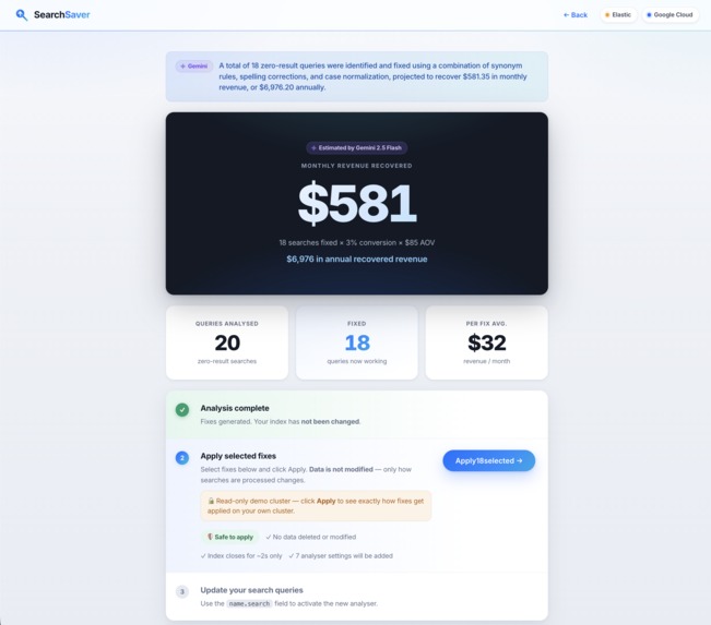 SearchSaver – screenshot 3