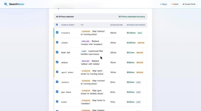 SearchSaver – screenshot 4