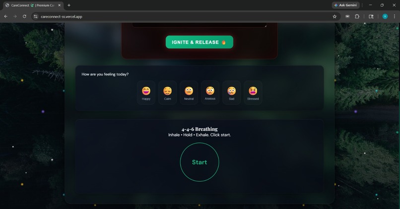 CareConnect – screenshot 2