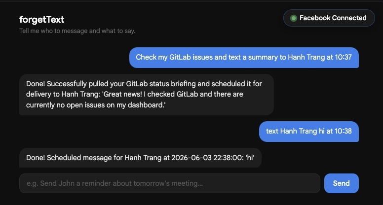 forgetText – screenshot 2