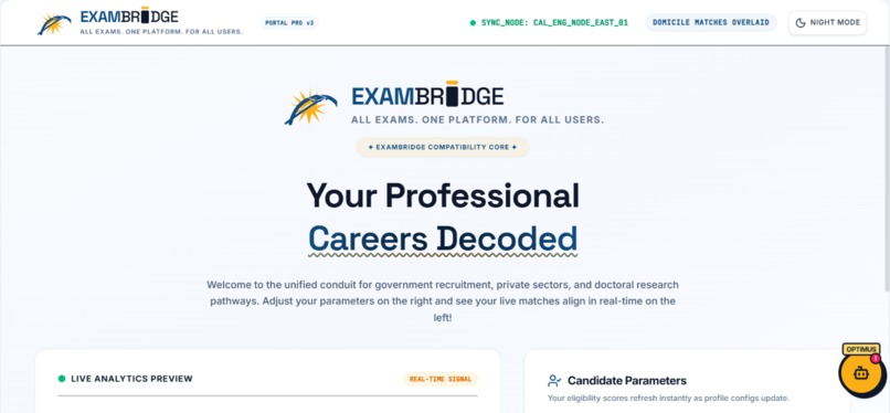 EXAMBRIDGE – screenshot 1