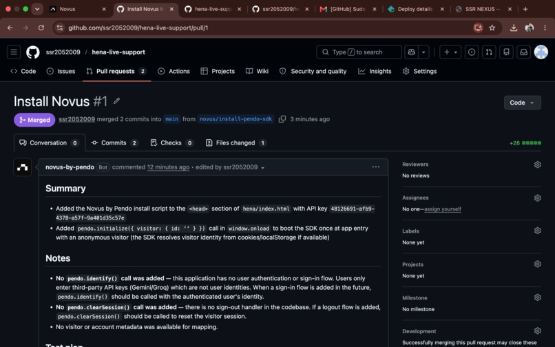 SSR Nexus AI Support – screenshot 1