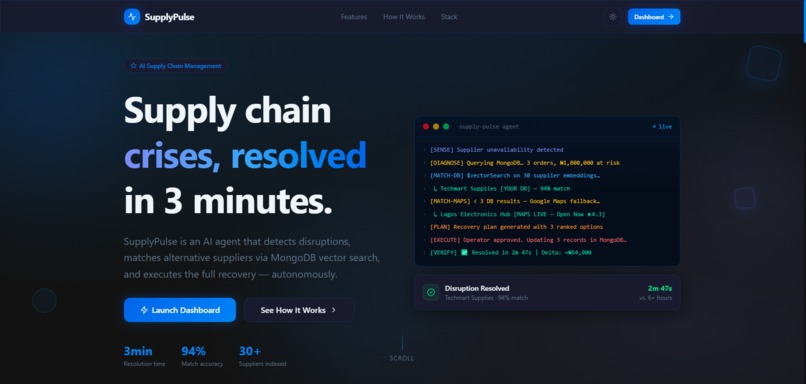 SupplyPulse – screenshot 2