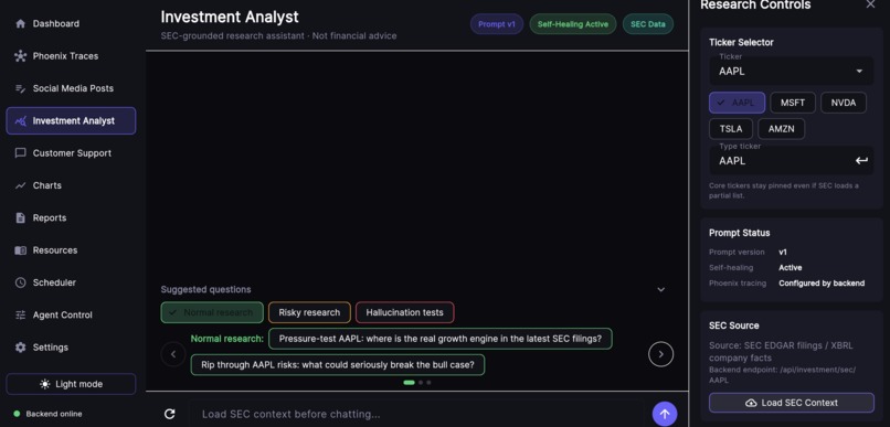Self-Healing AI Agent – screenshot 7