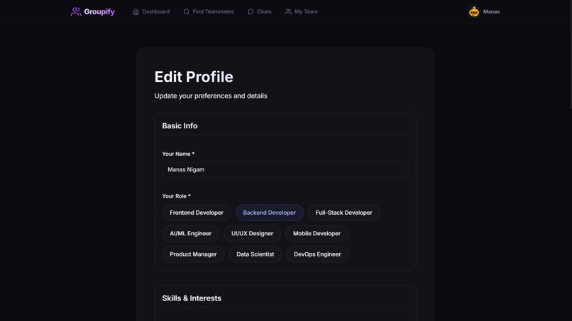 Groupify – screenshot 3