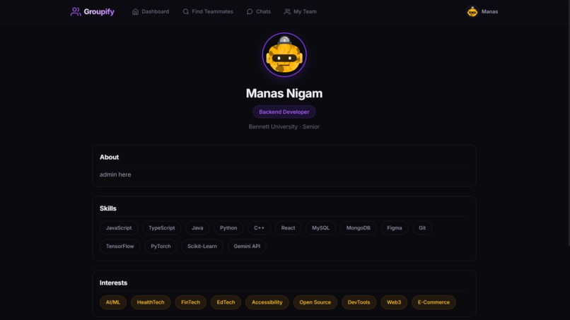 Groupify – screenshot 4