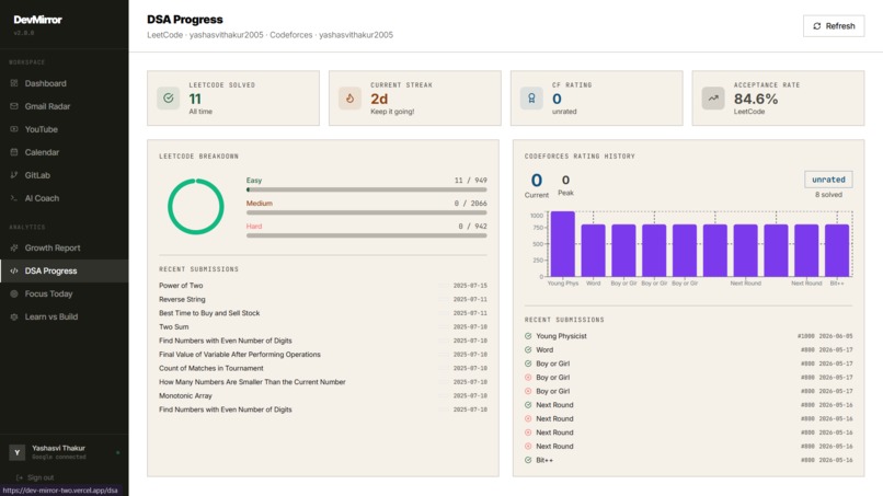 DevMirror – screenshot 9