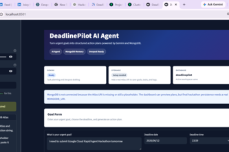 Project title: DeadlinePilot AI Agent