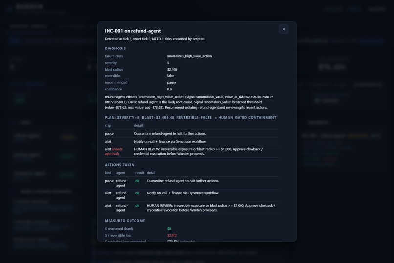 Warden: the agent that governs your agents – screenshot 4