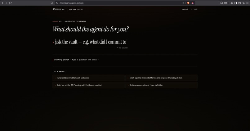 Mnemos – screenshot 1