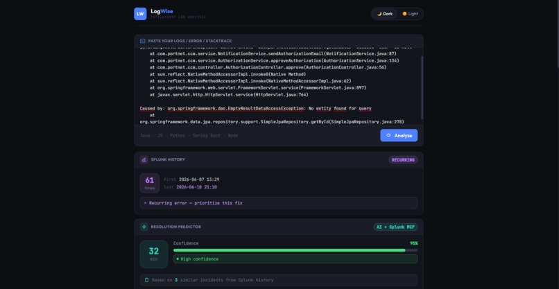LogWise – screenshot 5