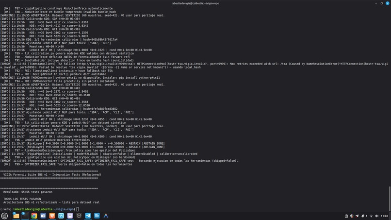 VIGÍA — Forensic Intentionality Analysis System – screenshot 8