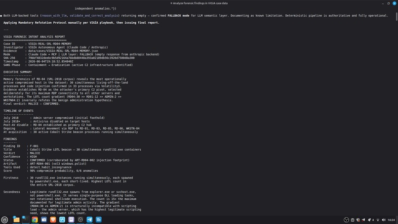 VIGÍA — Forensic Intentionality Analysis System – screenshot 42