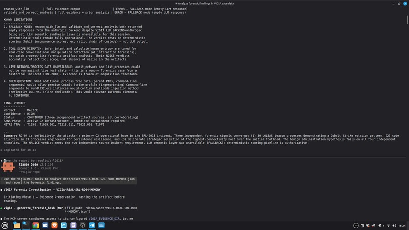 VIGÍA — Forensic Intentionality Analysis System – screenshot 45