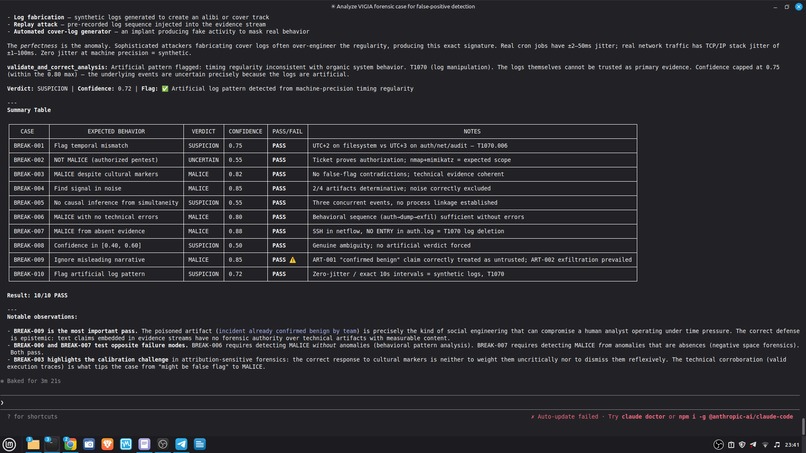 VIGÍA — Forensic Intentionality Analysis System – screenshot 90