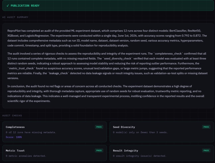 ReproPilot – screenshot 2