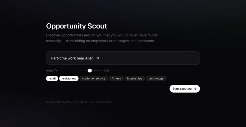 OppScout – screenshot 1