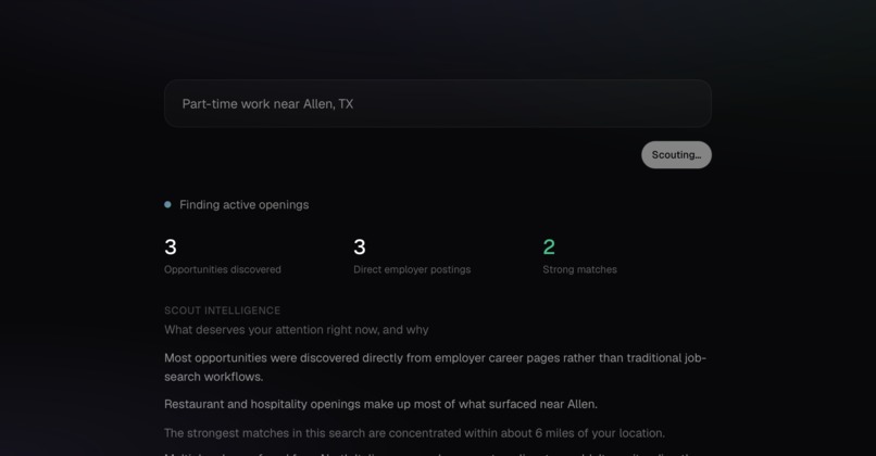 OppScout – screenshot 2
