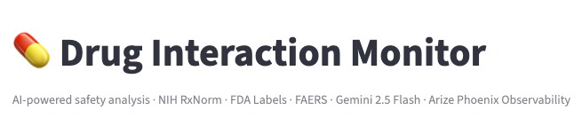 Drug Interaction Agent – screenshot 1