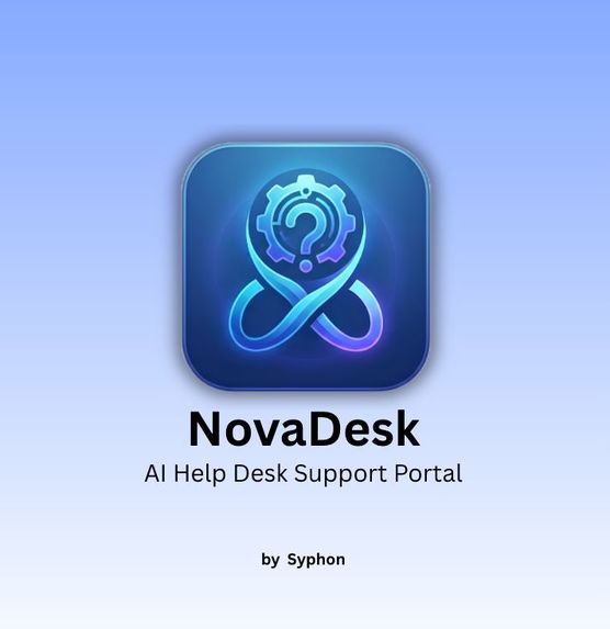 NovaDesk | IT Help Desk Assistant – screenshot 1