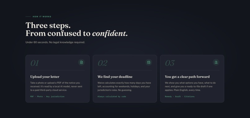 Waive – screenshot 3