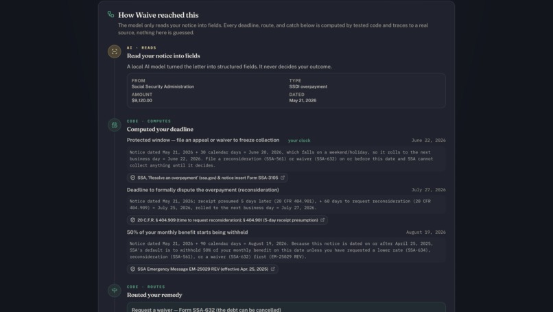 Waive – screenshot 4