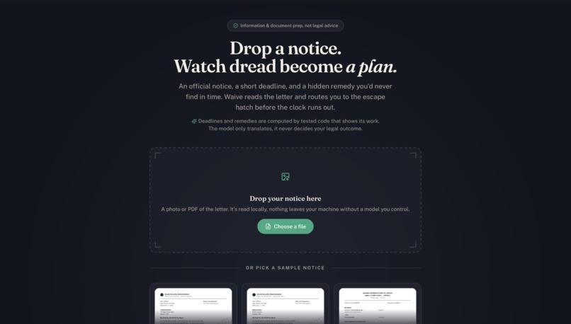 Waive – screenshot 11