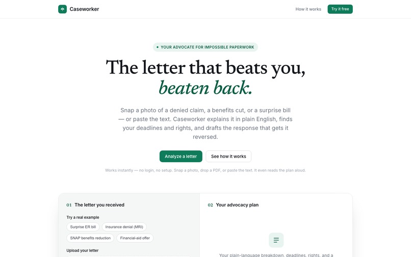 caseworker – screenshot 4