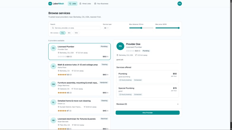 LaborMesh – screenshot 3